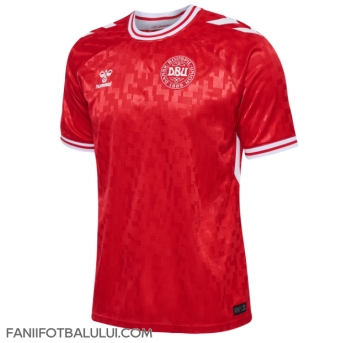 Danemarca Tricou Fotbal Replică European 2024 Barbati Acasa
